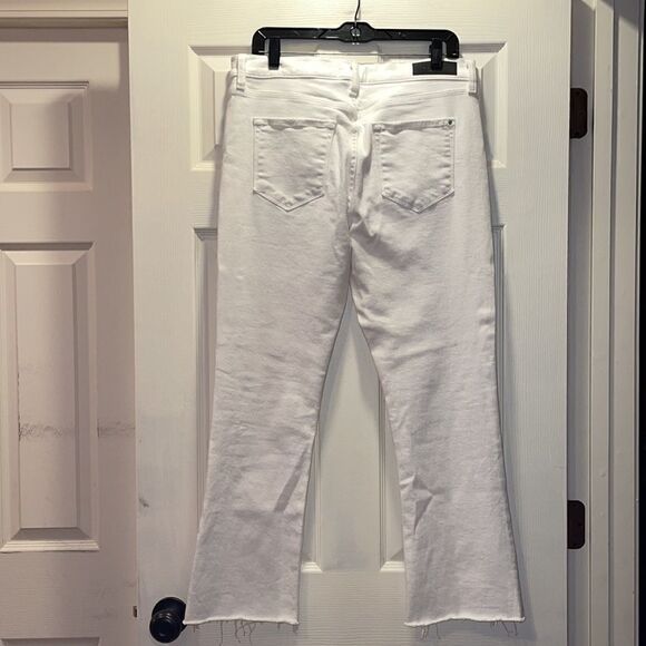 Baldwin KC White Maxwell Mid Rise Cropped Jeans - Picture 6 of 11